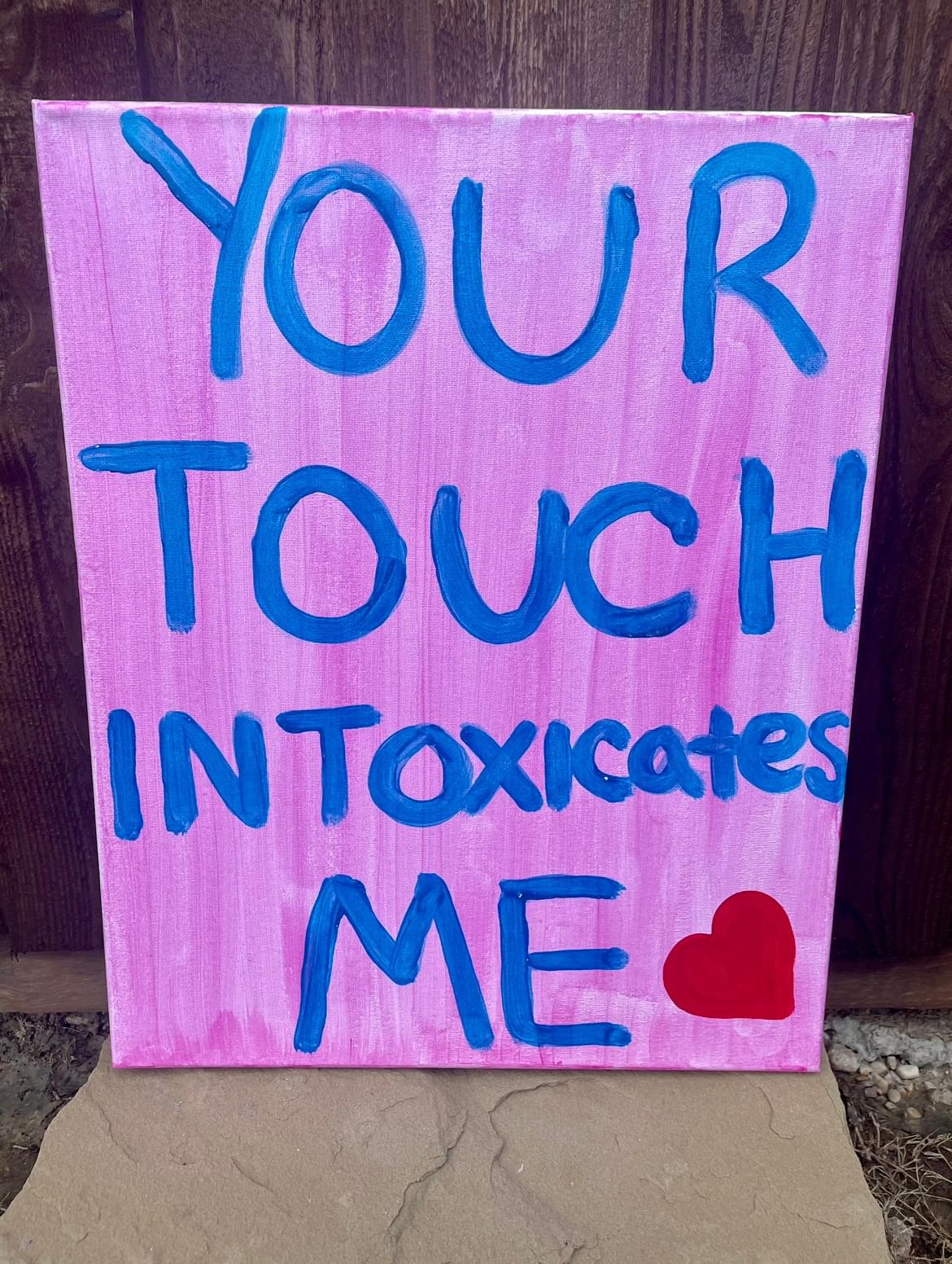 Your Touch Intoxicates Me (16x20 Original)